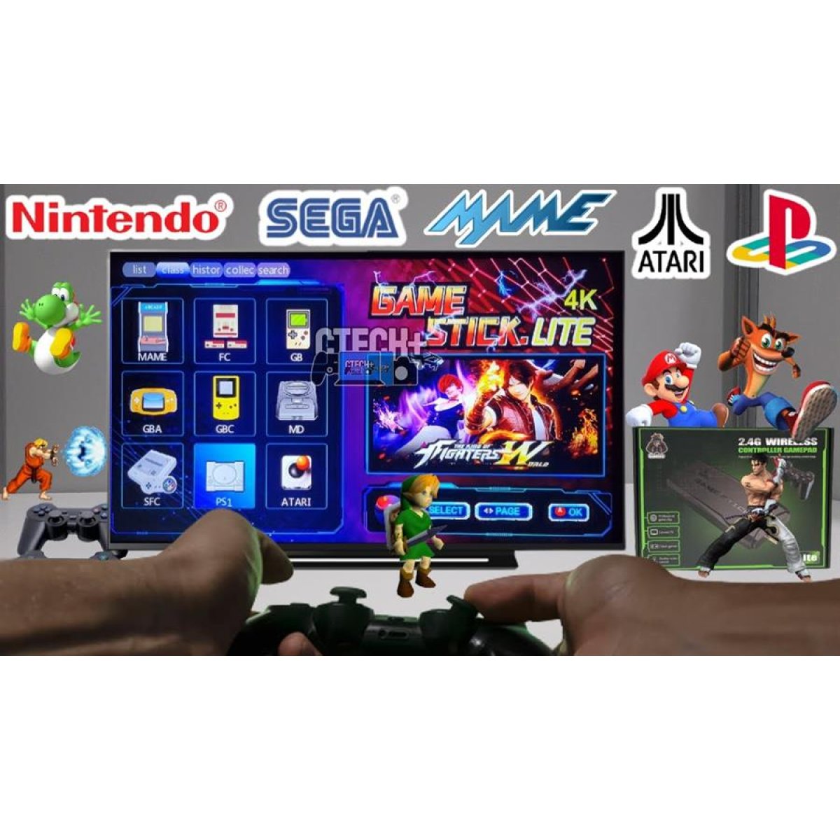 Consola game stick Con 20% de descuento